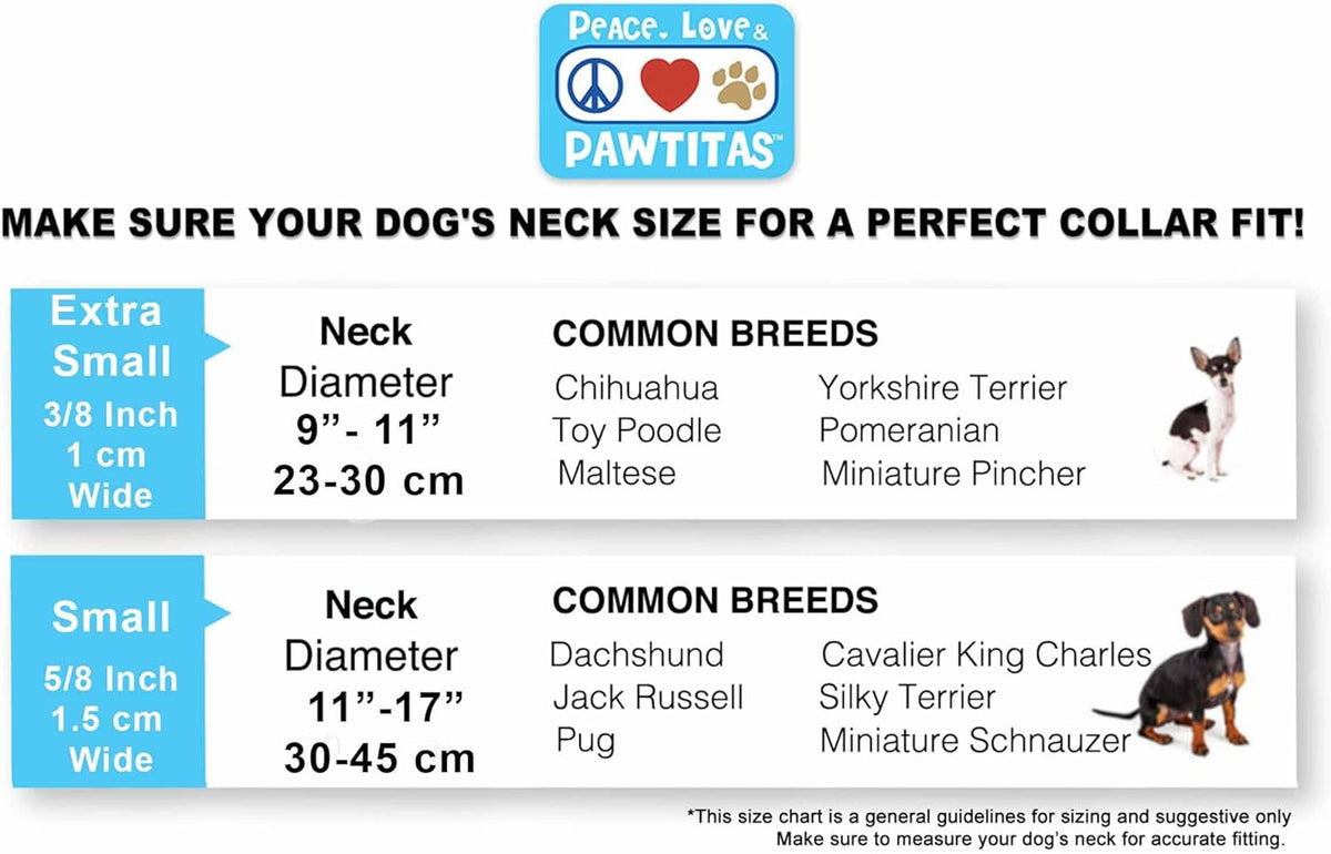 Reflective Dog Collar for Dog and Puppies a High Visibility Collar with Reflective Bands | Adjustable Dog Collar Heavy Duty Perfect for Extra Small and Small Puppies - Black XS Collar